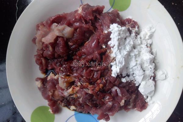 毛豆炒牛肉的做法图解1