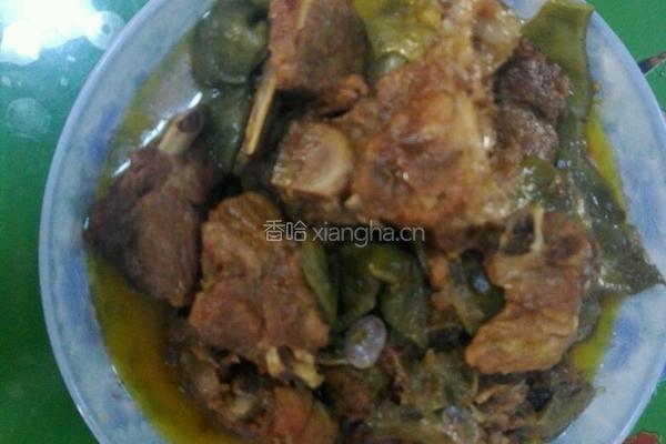 排骨炖豆角的做法图解11