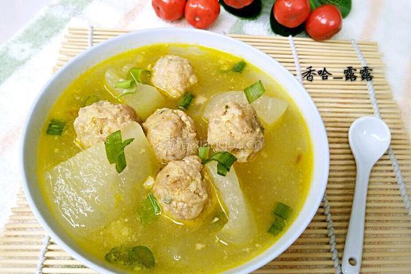 冬瓜肉丸子汤的做法图解12