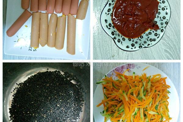 蔬果泥宝宝版煎饼果子的做法图解1