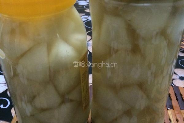 蜂蜜雪梨罐头的做法图解5