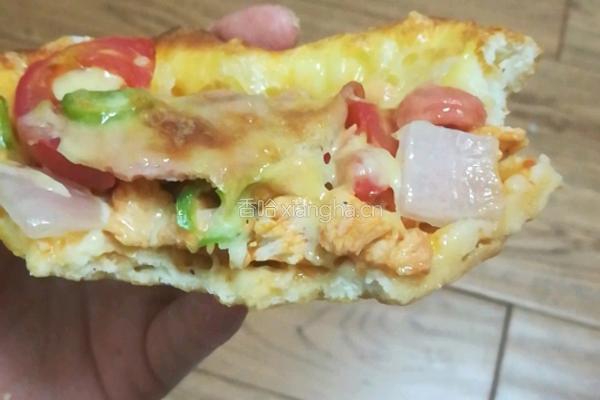 鸡肉披萨的做法图解11