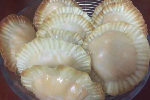 饺子皮小番薯饼