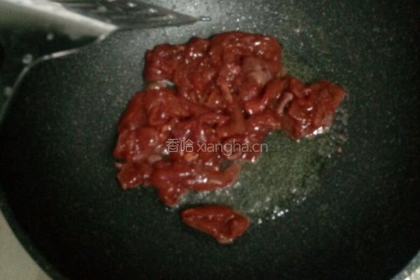 白玉菇炒牛柳的做法图解4