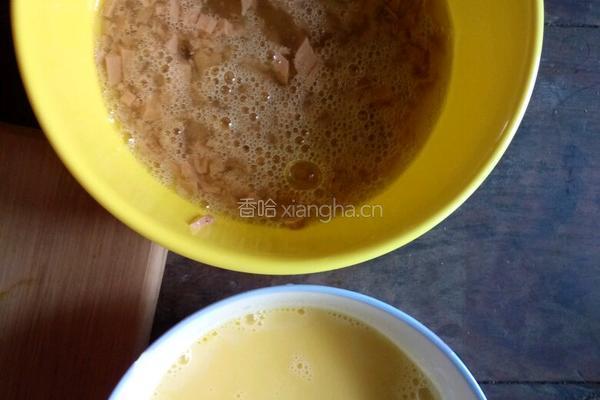 火腿鸡蛋卷的做法图解3