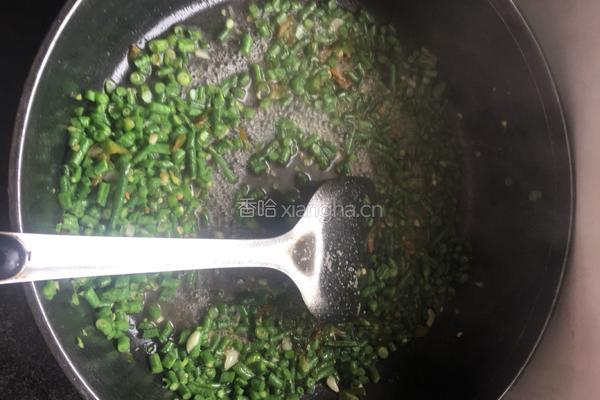 炒长豆角的做法图解3