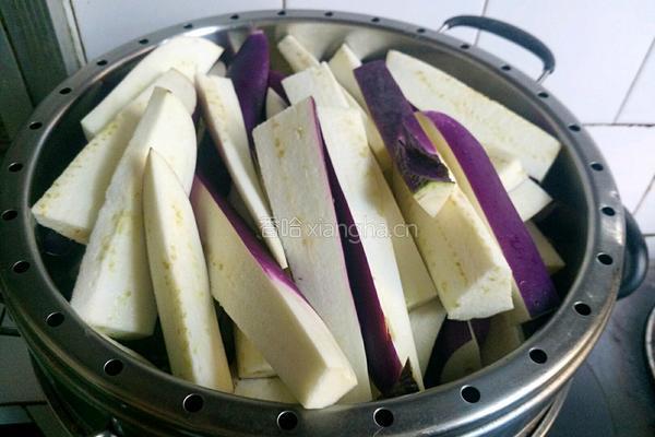 凉拌麻辣茄子的做法图解3