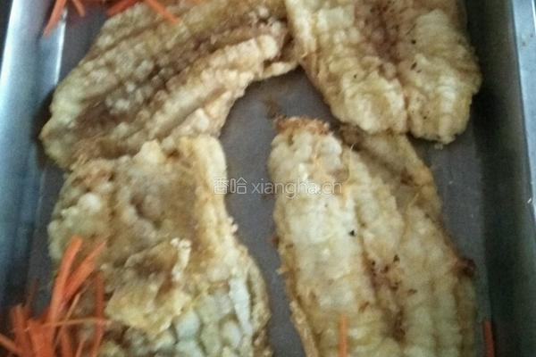 浇汁鳕鱼片的做法图解2