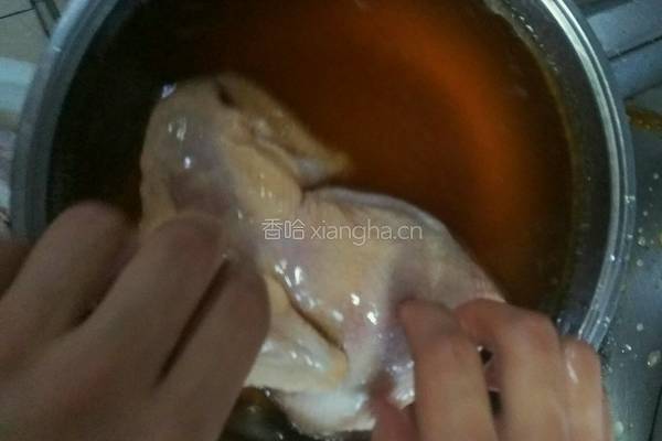 三黄鸡的做法图解3