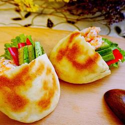 虾仁黄瓜口袋饼的做法[图]