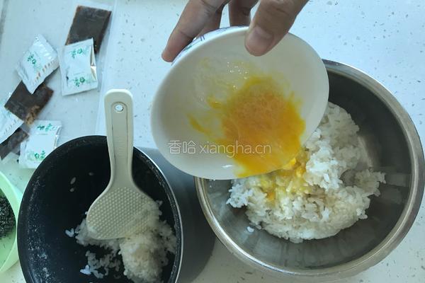 新蛋炒饭的做法图解3