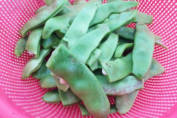 鸡腿炖豆角的做法图解4