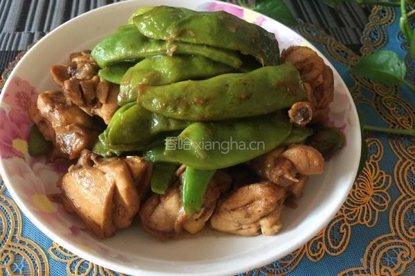 鸡腿炖豆角的做法图解9