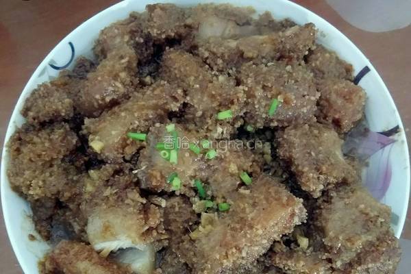江西米粉蒸肉的做法图解5