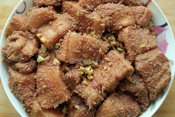 江西米粉蒸肉的做法图解4