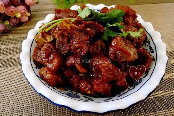 玫瑰腐乳烧排骨的做法图解8