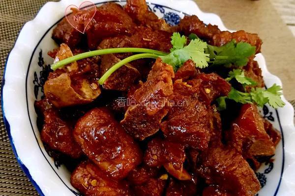 玫瑰腐乳烧排骨的做法图解9