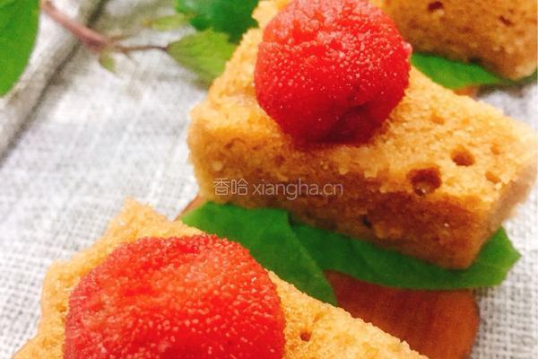杨梅发糕的做法图解17