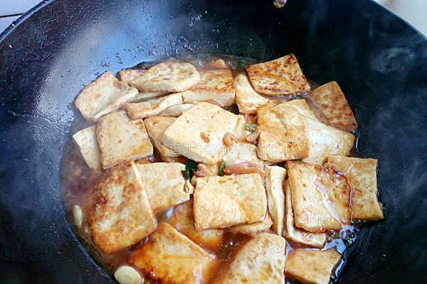 煎烧豆腐的做法图解10