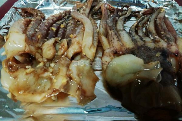 香烤鱿鱼须的做法图解5