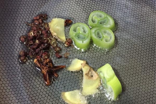 豆角炖肉的做法图解4