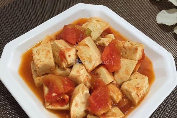 西红柿炒豆腐的做法图解9