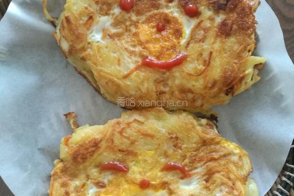 土豆丝饼的做法图解7