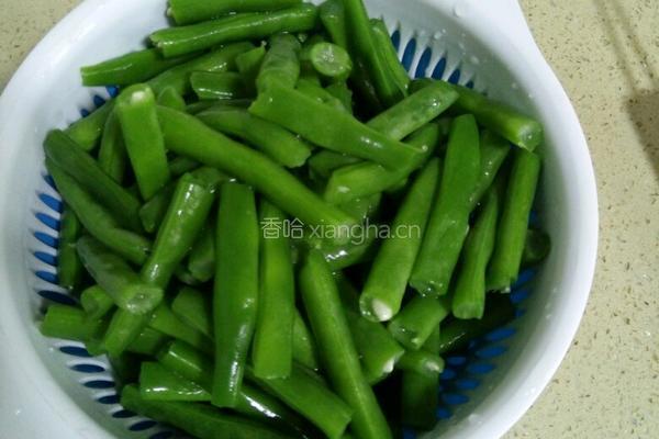 炒四季豆的做法图解6