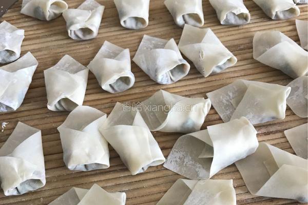 韭菜混沌的做法图解6