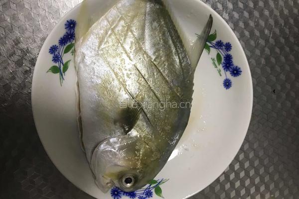 香煎金鲳鱼的做法图解1