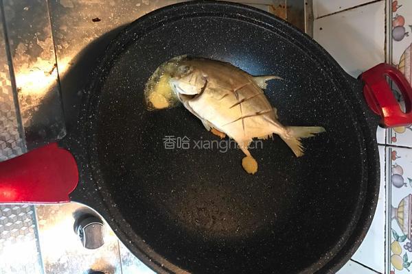 香煎金鲳鱼的做法图解4
