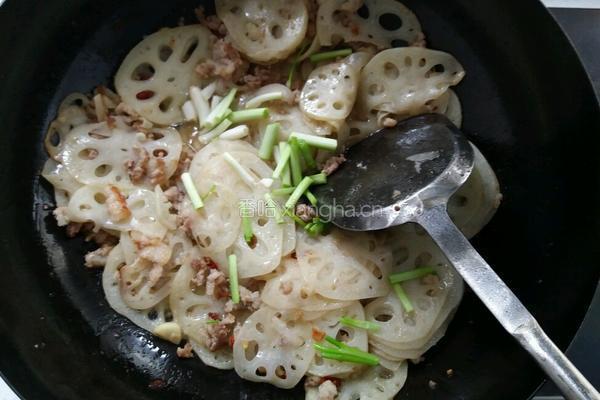 肉末藕片的做法图解6
