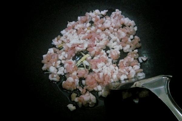 梅菜炒肉的做法图解4