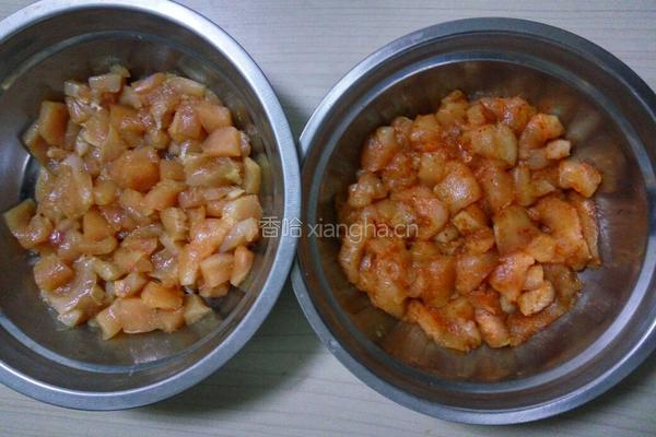 美味的鸡米花(原味和辣味)的做法图解3
