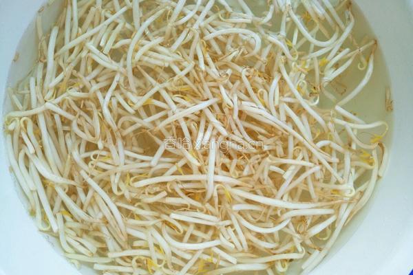 葱油豆芽干豆腐的做法图解1