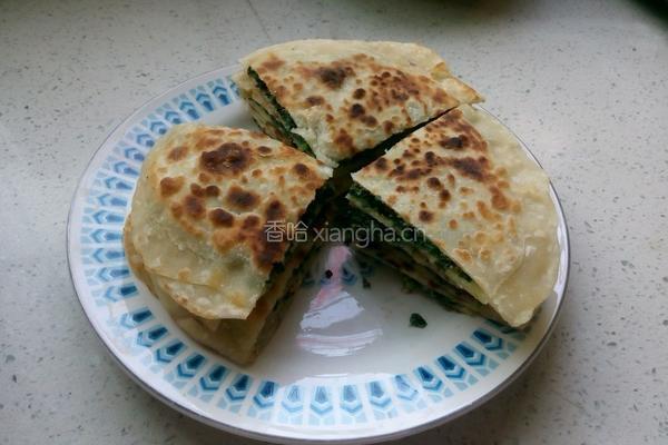 韭菜木耳薄饼