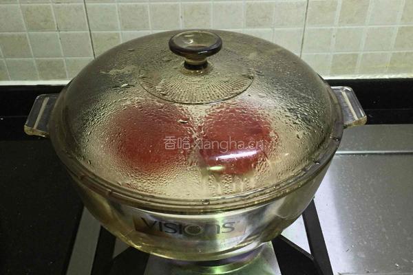 鲍鱼番茄盅的做法图解6