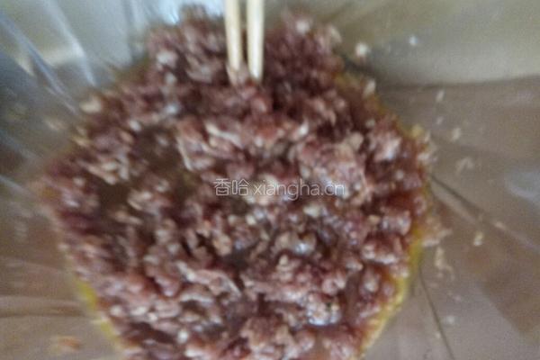 蒜苔猪肉馅蒸饺的做法图解5