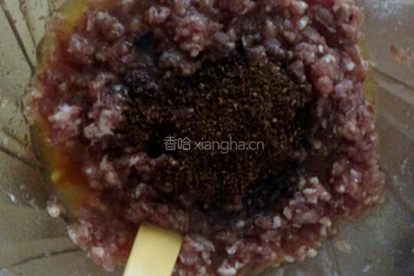 蒜苔猪肉馅蒸饺的做法图解6
