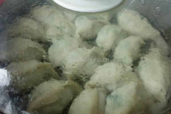 蒜苔猪肉馅蒸饺的做法图解14