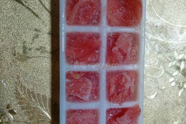 西瓜冰沙的做法图解4