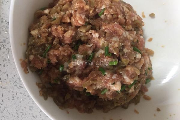 榨菜鲜肉月饼的做法图解6
