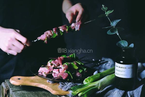 超好吃的烤肉配方 青椒烤羊肉/小羊排的做法图解9