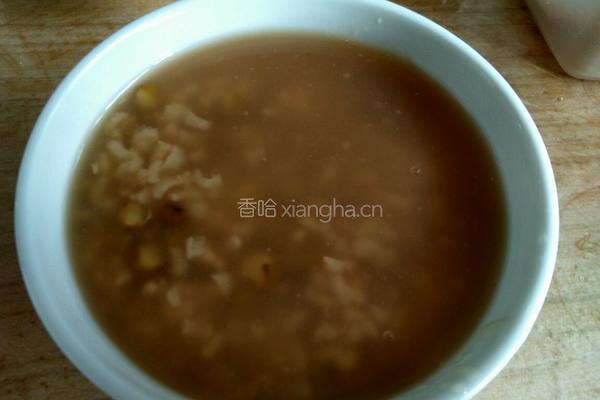 大米绿豆粥(高压锅)的做法图解5