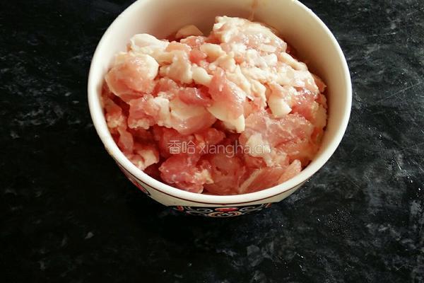 南瓜花酿肉的做法图解2