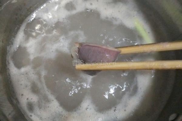彩椒爆鸭胗的做法图解5