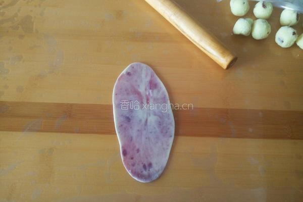 紫薯椰蓉开口酥的做法图解13