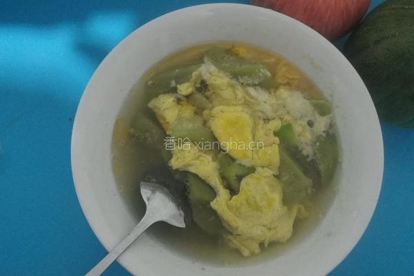 一 分钟快手搞定～丝瓜鸡蛋汤的做法图解6