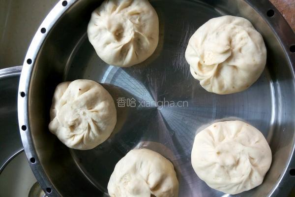 烂肉豇豆包子的做法图解7