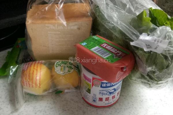 三明治的做法图解1